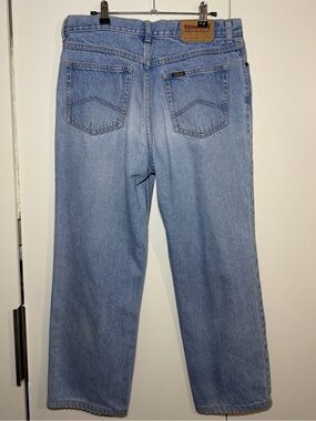 VINTAGE  90s TEXWOOD light wash jeans - size 33 (actual waist 31)